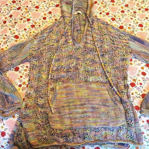 Ramy Brook Multicolor Women's Hooded Sweater - Picture 1 of 5